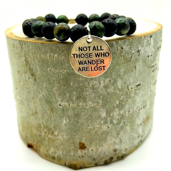 Handmade Big Foot Necklace Set with Natural African Turquoise Stones! - Picture 9 of 11